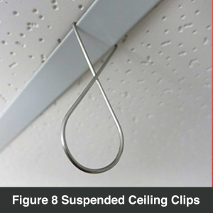 T-bar Squeeze Hangers, Figure 8 Suspended Ceiling Clips, Hanger - Sale