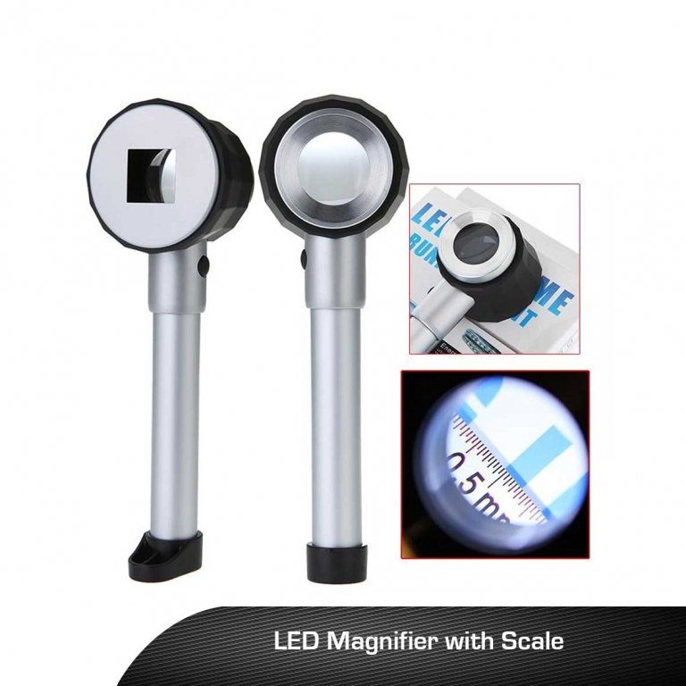 10 Dioptre LED Magnifier with Scale RT Media Solutions